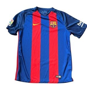 Nike FC Barcelona 2016 Authentic Home Jersey L